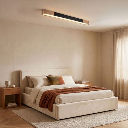BRILAGI - LED stropné svietidlo GARDALINE LED/100W/230V 120 cm dub/čierna