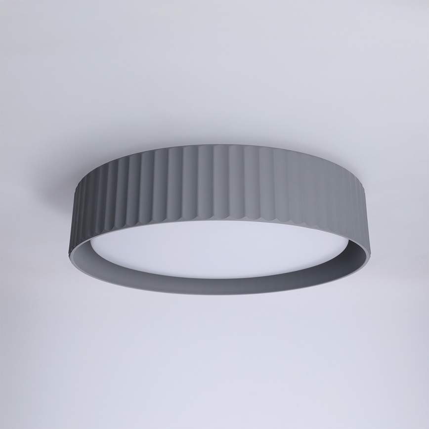 Brilagi - LED stropné svietidlo LUCIA LED/24W/230V priemer 31 cm sivá