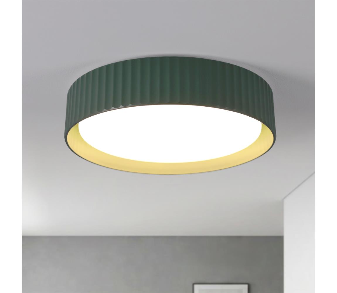 Brilagi - LED stropné svietidlo LUCIA LED/24W/230V priemer 31 cm zelené WO800-OEM45-30