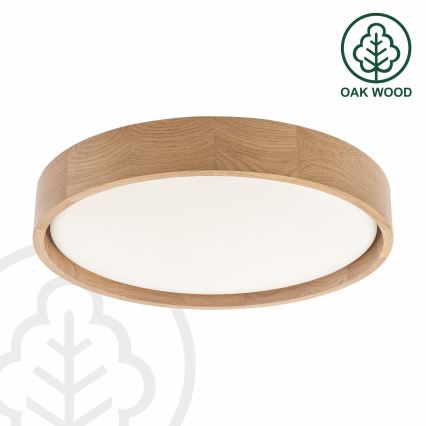 Brilagi - LED stropné svietidlo MANAROLA PLAIN LED/24W/230V 3000K pr. 41 cm dub