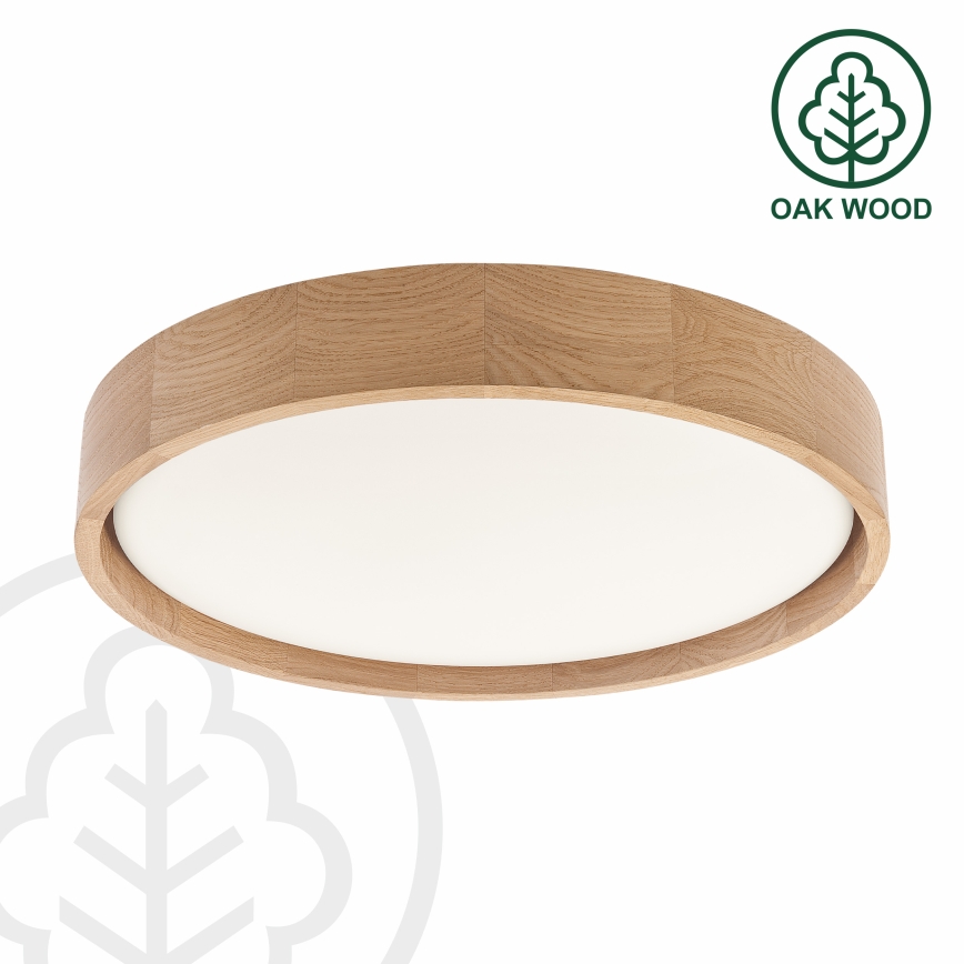 Brilagi - LED stropné svietidlo MANAROLA PLAIN LED/24W/230V 3000K pr. 41 cm dub