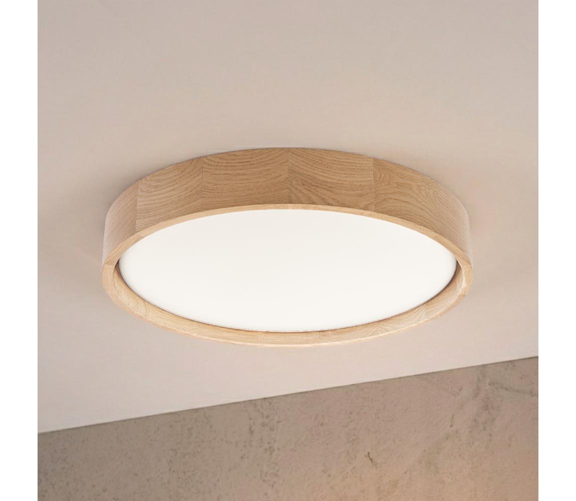 Brilagi - LED stropné svietidlo MANAROLA PLAIN LED/24W/230V 3000K priemer 41 cm dub 8590828037743