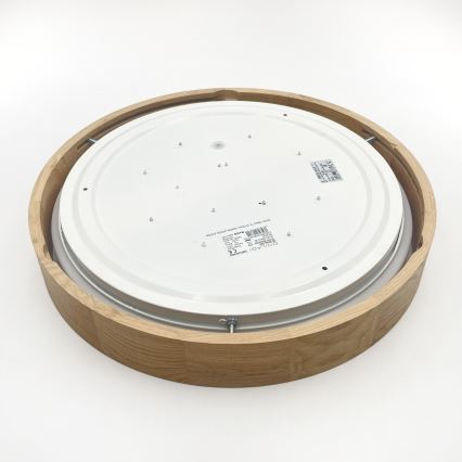 Brilagi - LED stropné svietidlo MANAROLA PLAIN LED/24W/230V 3000K priemer 41 cm dub