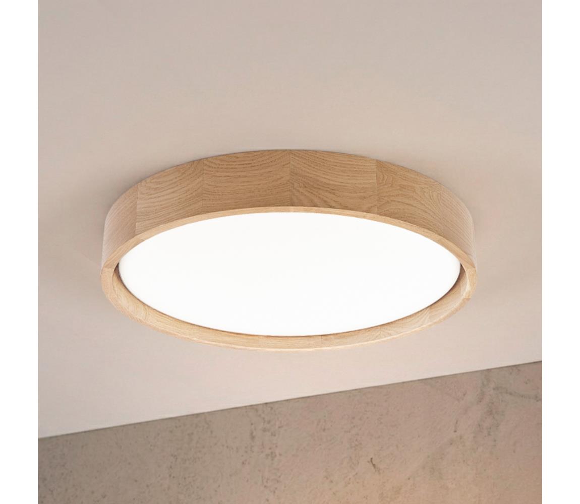 Brilagi - LED stropné svietidlo MANAROLA PLAIN LED/24W/230V 4000K pr. 41 cm dub 8590828037750