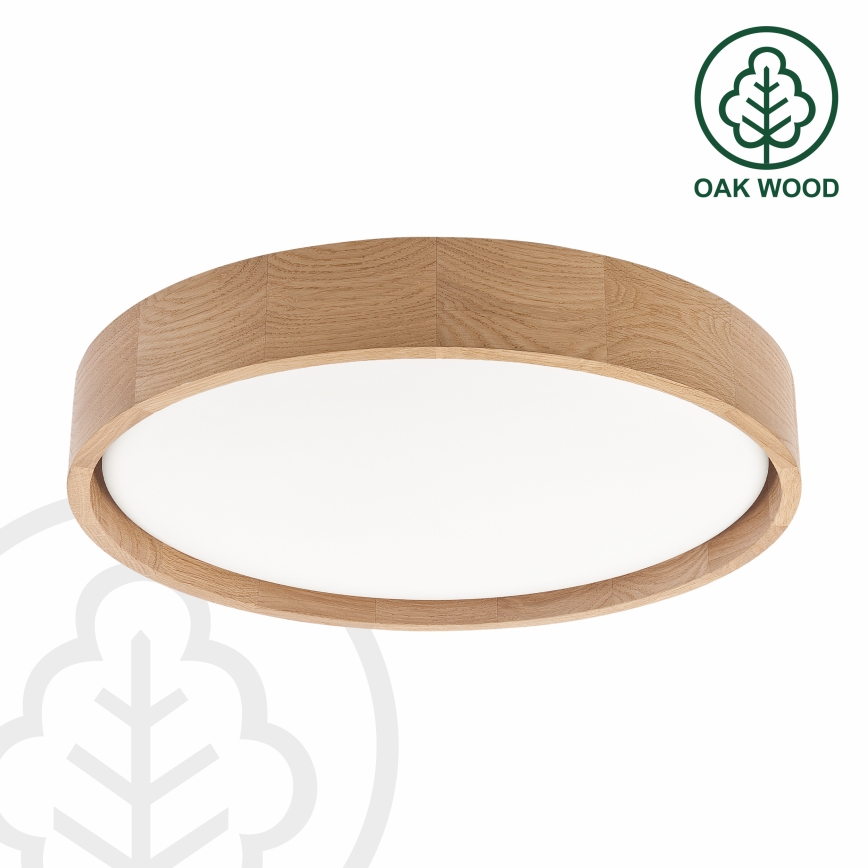 Brilagi - LED stropné svietidlo MANAROLA PLAIN LED/24W/230V 4000K pr. 41 cm dub