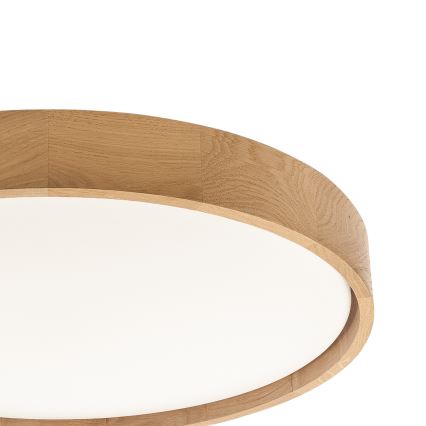 Brilagi - LED stropné svietidlo MANAROLA PLAIN LED/36W/230V 3000K pr. 48 cm dub
