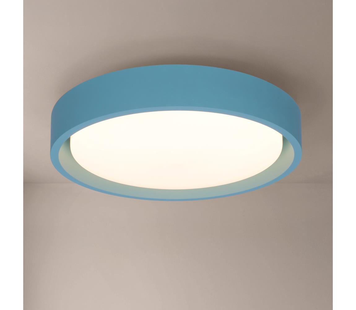 Brilagi - LED stropné svietidlo MATTEO LED/24W/230V priemer 31 cm tyrkysové WO800-OEM33-30