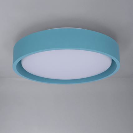 Brilagi - LED stropné svietidlo MATTEO LED/24W/230V priemer 31 cm tyrkysové