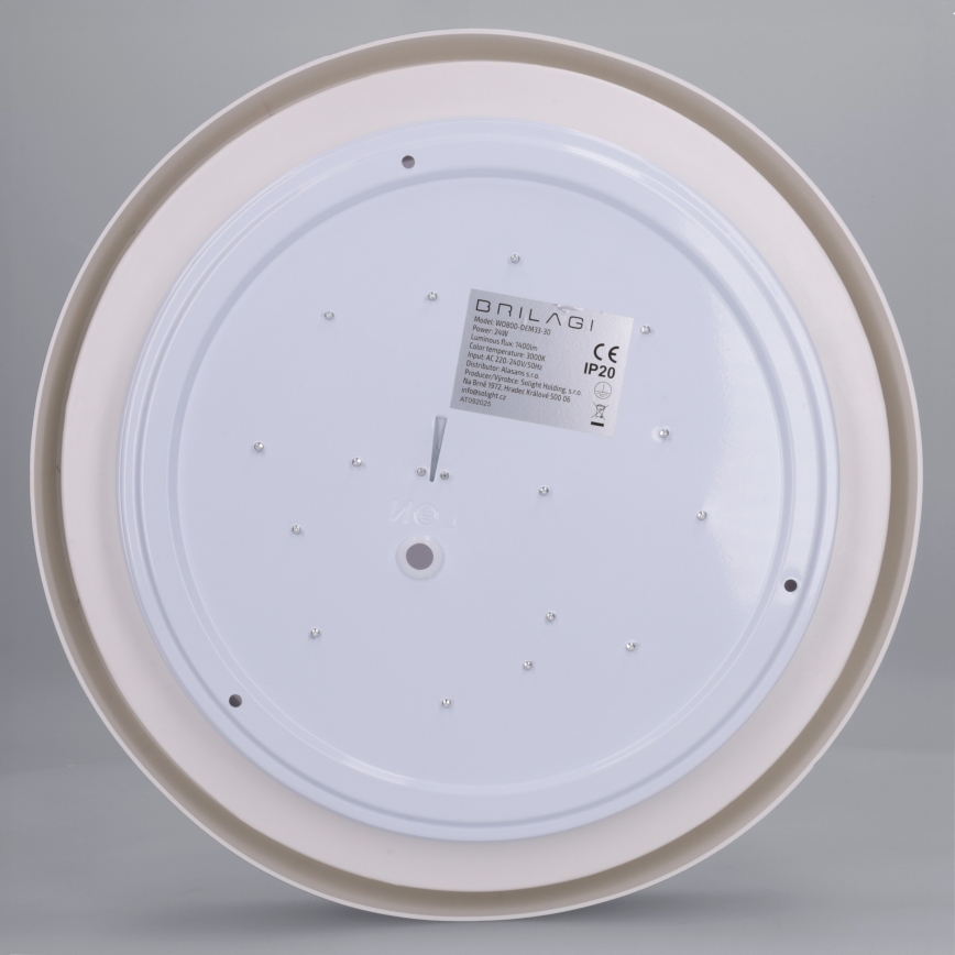 Brilagi - LED stropné svietidlo MATTEO LED/24W/230V priemer 31 cm tyrkysové