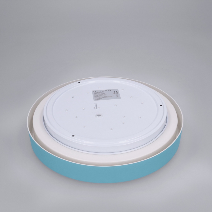 Brilagi - LED stropné svietidlo MATTEO LED/24W/230V priemer 31 cm tyrkysové
