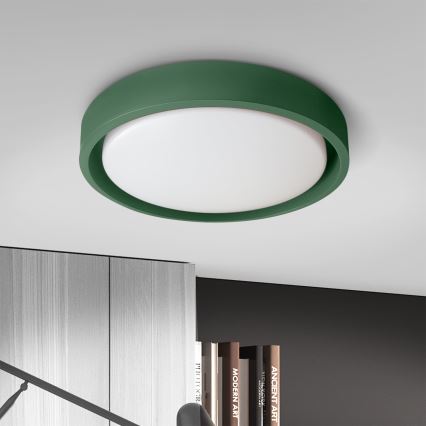 Brilagi - LED stropné svietidlo MATTEO LED/24W/230V Ø 31 cm zelené