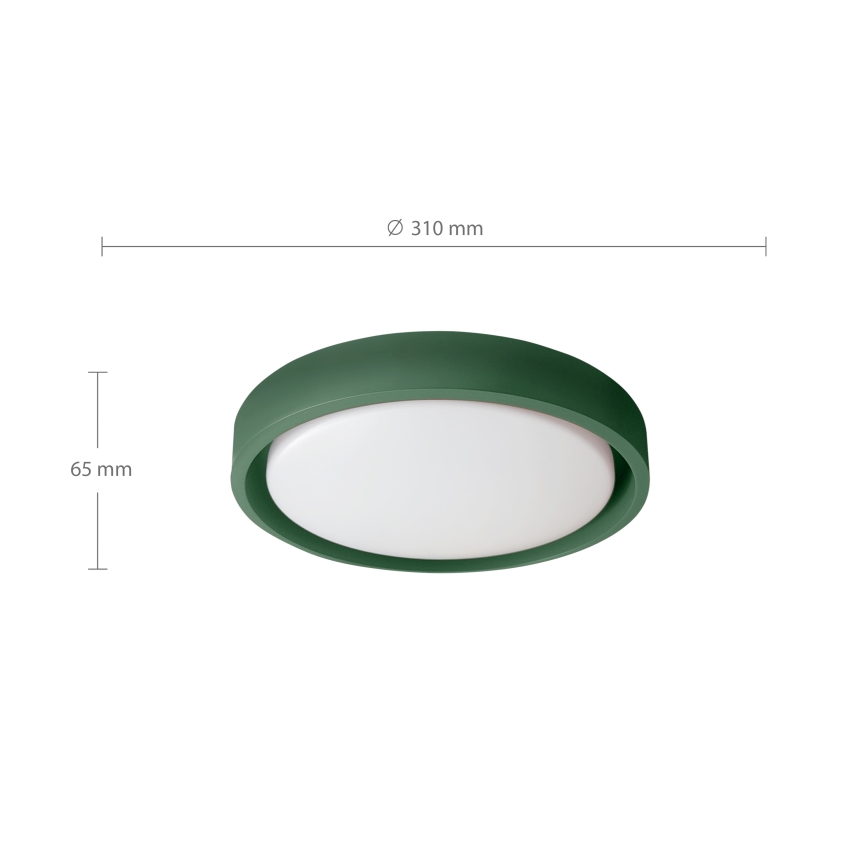 Brilagi - LED stropné svietidlo MATTEO LED/24W/230V Ø 31 cm zelené