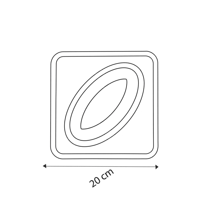 Brilagi - LED stropné svietidlo MODERN MINI LED/32W/230V 3000/4000/6000K