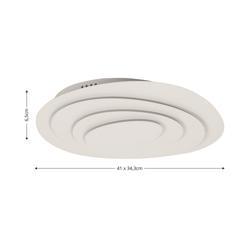 Brilagi - LED Stmievateľné stropné svietidlo MODERN MINI LED/48W/230V 3000-6000K 41x34,3 cm + diaľkové ovládanie