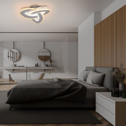 BRILAGI - LED stmievateľné stropné svietidlo MODERN MINI LED/49W/230V 3000-6000K 30x30 cm + diaľkové ovládanie