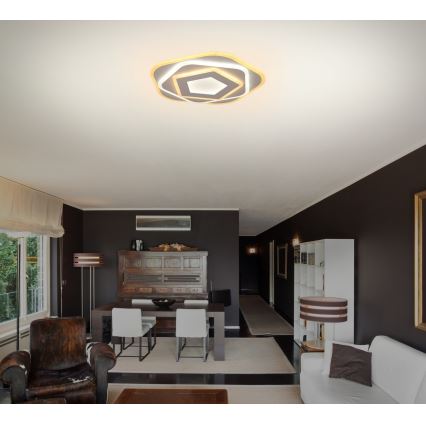 Brilagi - LED stmievateľné stropné svietidlo MODERN MINI LED/53W/230V 3000-6000K priemer 30 cm + diaľkové ovládanie