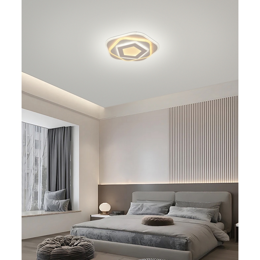 Brilagi - LED stmievateľné stropné svietidlo MODERN MINI LED/53W/230V 3000-6000K priemer 30 cm + diaľkové ovládanie