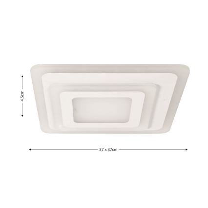 Brilagi - LED stmievateľné stropné svietidlo MODERN MINI LED/65W/230V 3000-6000K 37x37 cm + diaľkové ovládanie