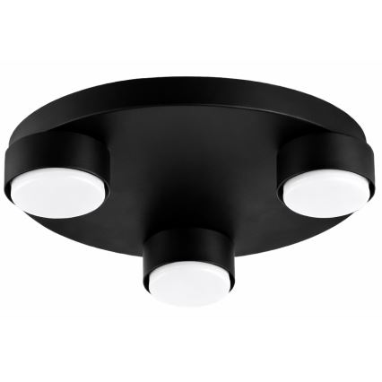 Brilagi - LED stropné svietidlo MONO 3xGX53/30W/230V priemer 30 cm čierne