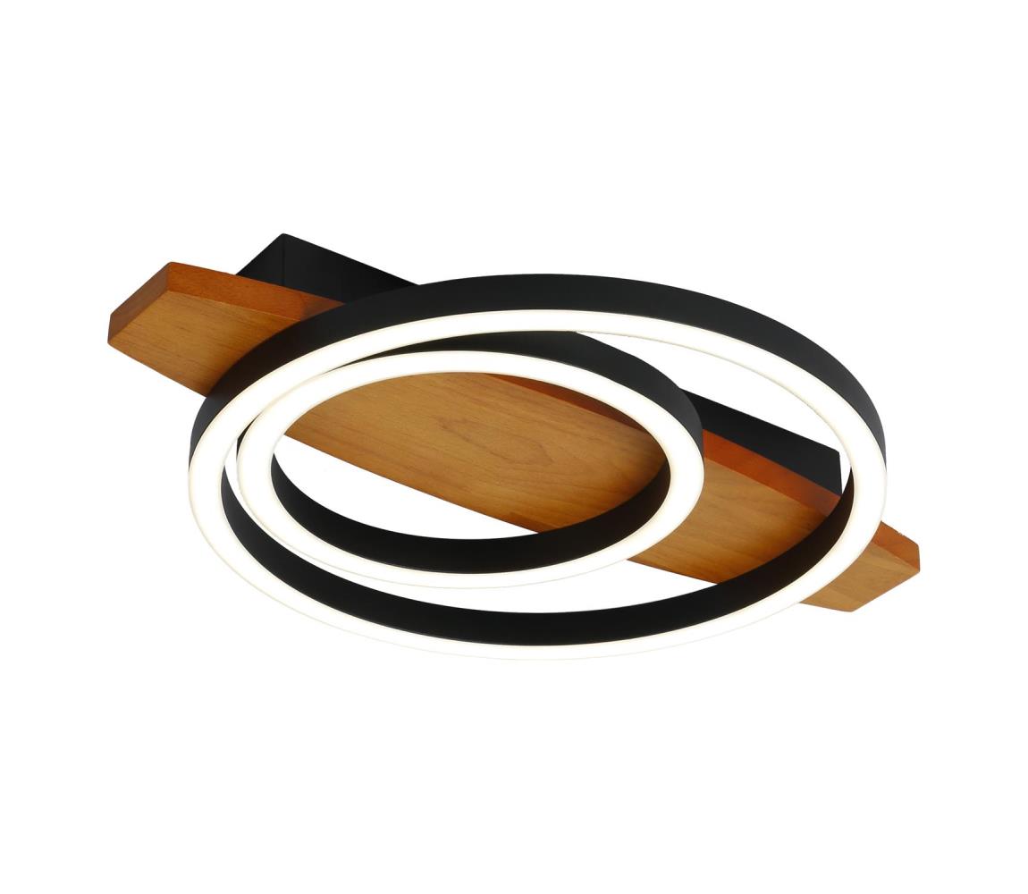 Brilagi - LED stropné svietidlo PLANK LED/28W/230V 4000K 30x40 cm, drevené BRJF0034W-2