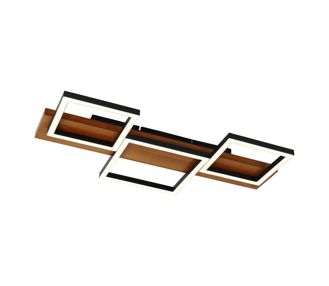 Brilagi - LED Stropné svietidlo PLANK LED/30W/230V 4000K 34,5x65 cm drevo BRJF0036C-3