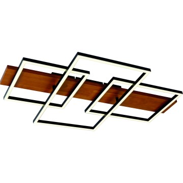 Brilagi - LED stropné svietidlo PLANK LED/35W/230V 4000K 55x90 cm drevo