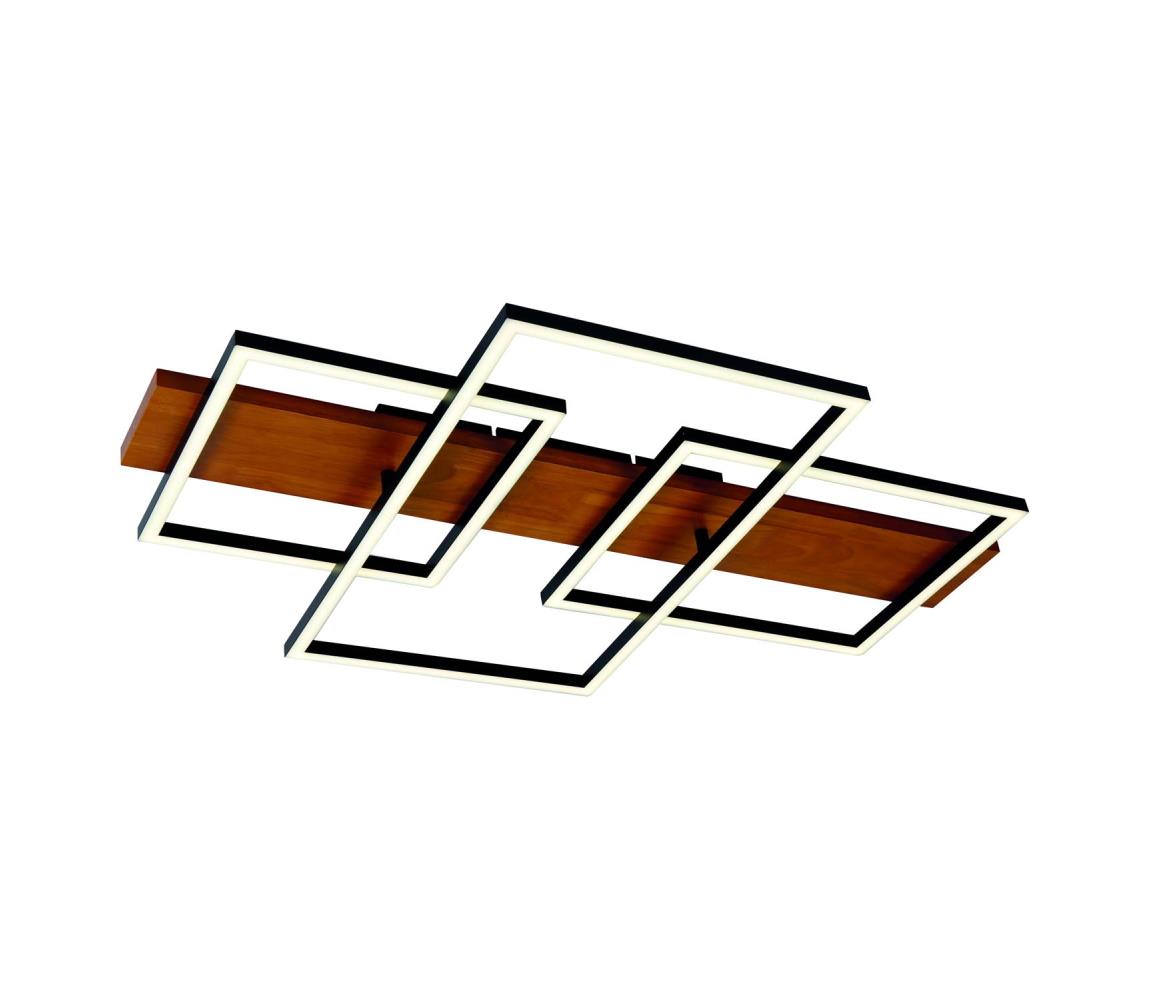 Brilagi - LED stropné svietidlo PLANK LED/35W/230V 4000K 55x90 cm drevo BRJF0036W-3