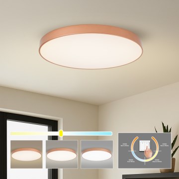 Brilagi - LED stropné svietidlo POOL, 100 W, 230 V, 3000/4000/6000 K (nastaviteľné), priemer 80 cm, bronzové