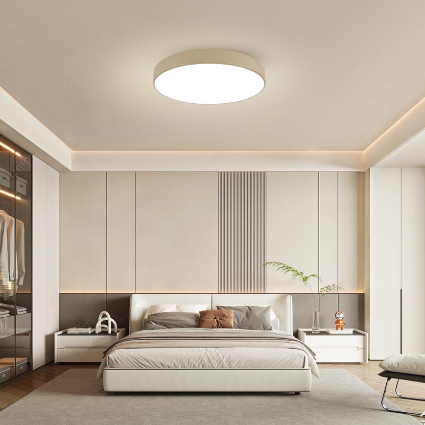 Brilagi - LED stropné svietidlo POOL LED/100W/230V 3000/4000/6000K pr. 80 cm béžové