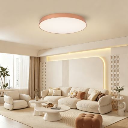Brilagi - LED stropné svietidlo POOL, 100 W, 230 V, 3000/4000/6000 K (nastaviteľné), priemer 80 cm, bronzové