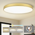 Brilagi - LED stropné svietidlo POOL LED/180W/230V 3000/4000/6000K priemer 120 cm zlaté