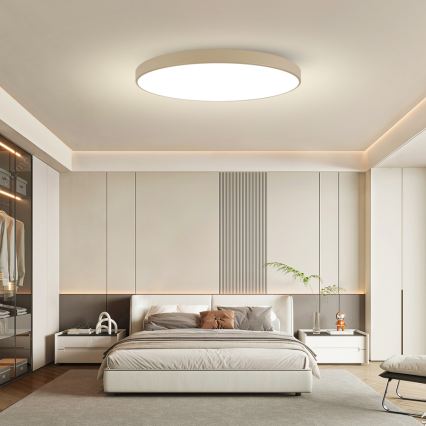 Brilagi - LED stropné svietidlo POOL LED/180W/230V 3000/4500/6000K pr. 120 cm béžové