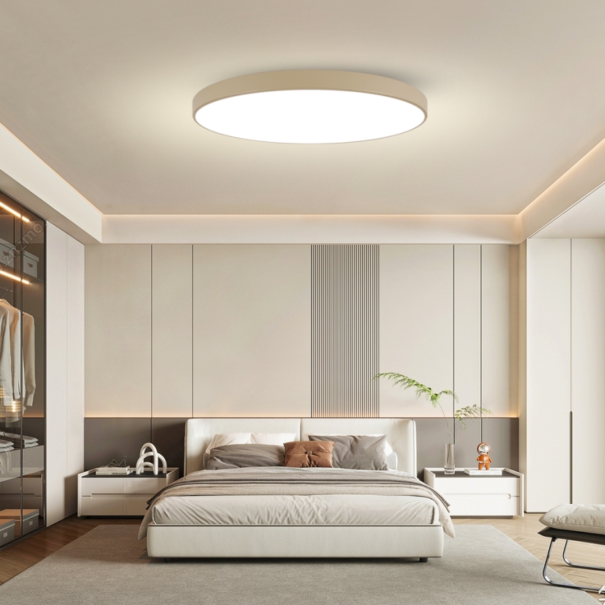 Brilagi - LED stropné svietidlo POOL LED/180W/230V 3000/4500/6000K pr. 120 cm béžové