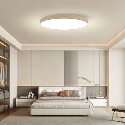 Brilagi - LED stropné svietidlo POOL LED/180W/230V 3000/4500/6000K priemer 120 cm béžové