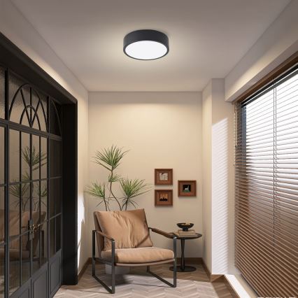 Brilagi - LED stropné svietidlo POOL LED/18W/230V 3000/4000/6000K pr. 20 cm čierna