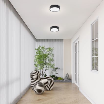 Brilagi - LED stropné svietidlo POOL LED/18W/230V 3000/4000/6000K pr. 20 cm čierna