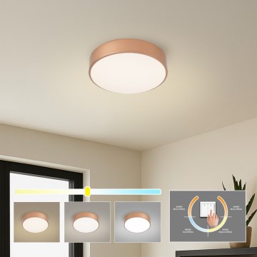 Brilagi - LED stropné svietidlo POOL LED/24W/230V 3000/4000/6000K pr. 20 cm bronzové