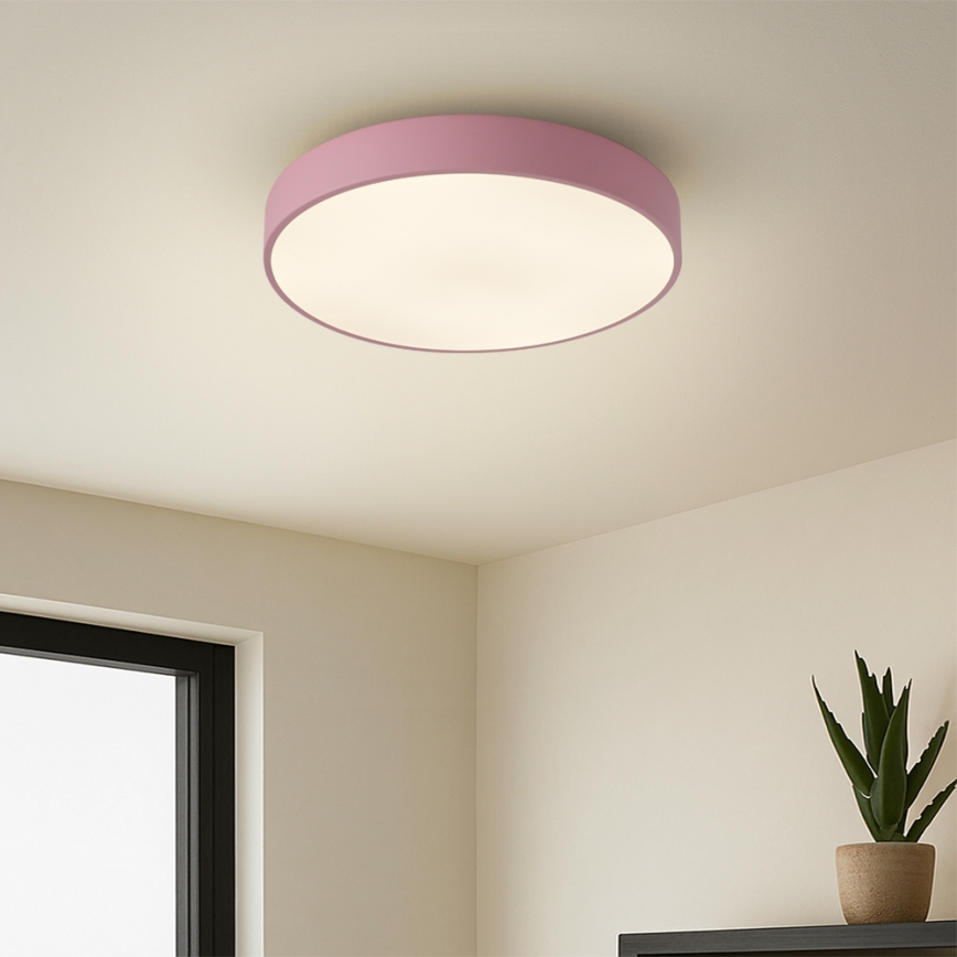 Brilagi - LED stropné svietidlo POOL LED/36W/230V 3000/4000/6000K priemer 30 cm ružová
