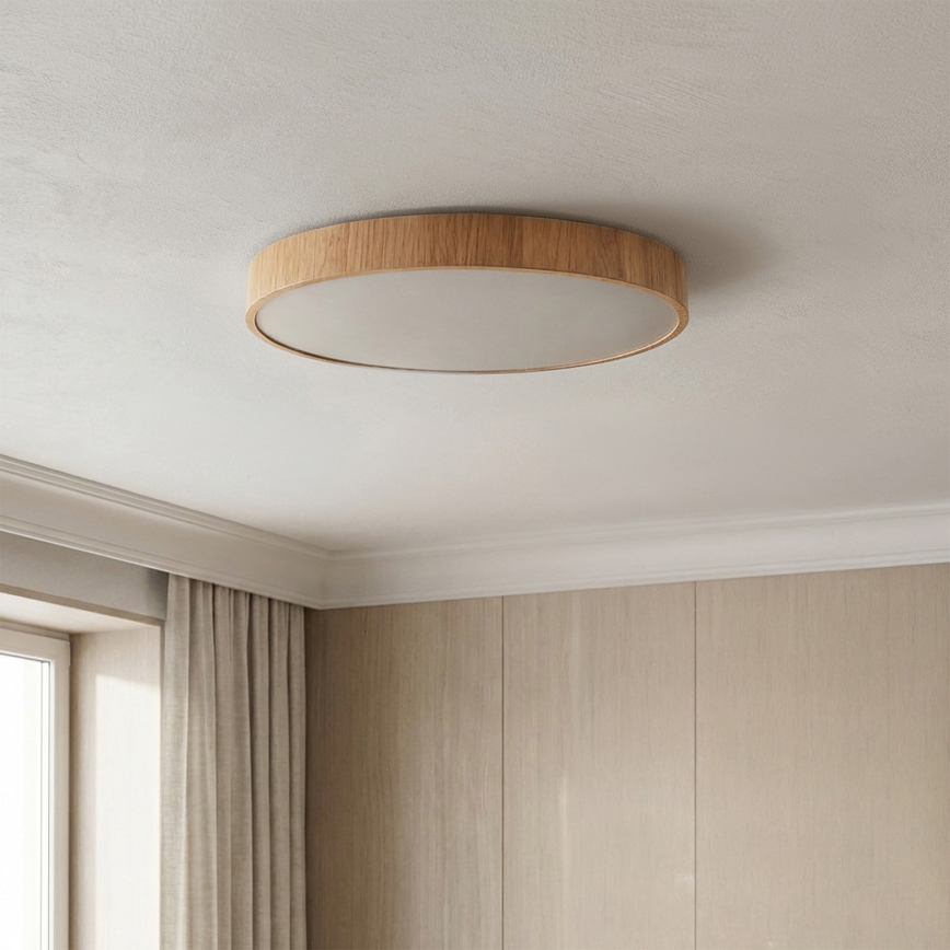 Brilagi - LED stropné svietidlo POOL LED/36W/230V 3000/4000/6000K pr. 30 cm dekor dreva
