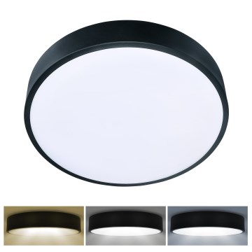 Brilagi - LED Stropné svietidlo POOL LED/36W/230V 3000/4500/6000K pr. 30 cm čierna