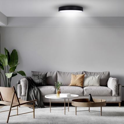 Brilagi - LED stropné svietidlo POOL LED/36W/230V 3000/4500/6000K pr. 30 cm čierna