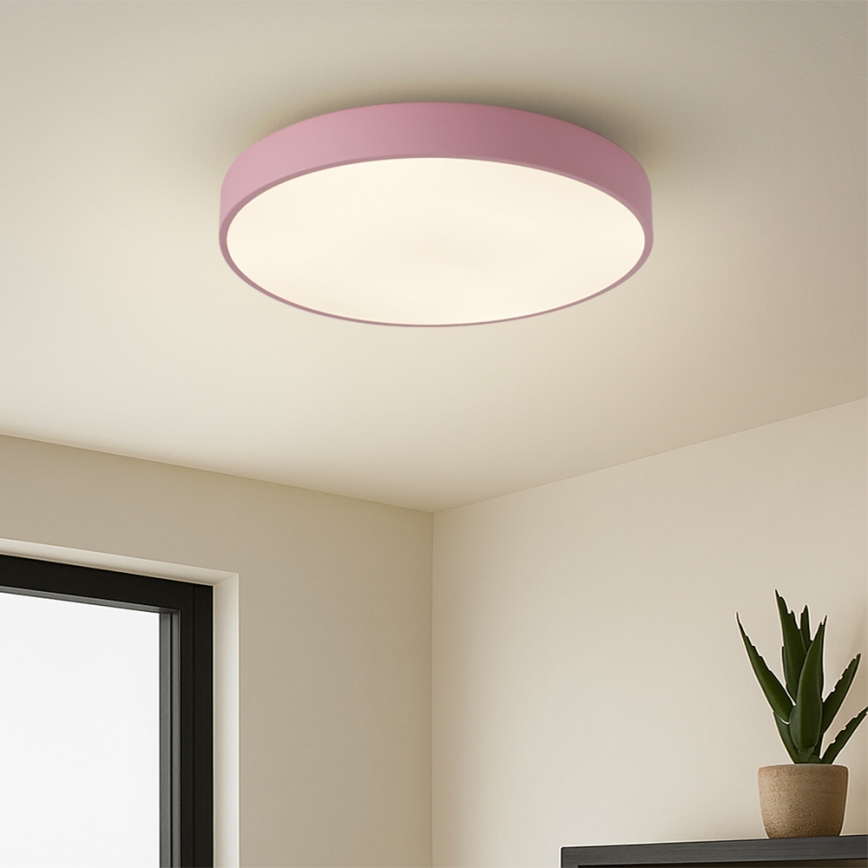 Brilagi - LED stropné svietidlo POOL LED/48W/230V 3000/4000/6000K pr. 40 cm ružová
