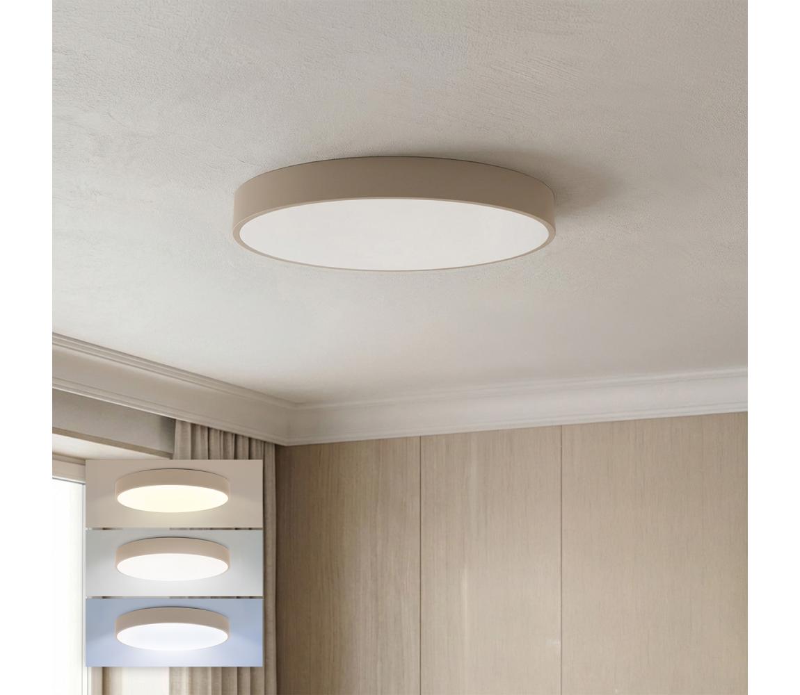 Brilagi - LED stropné svietidlo POOL LED/48W/230V 3000/4000/6000K priemer 40 cm béžové WO800-OEM46-40-CCT