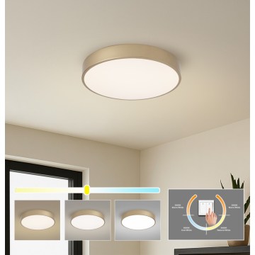 Brilagi - LED stropné svietidlo POOL LED/48W/230V 3000/4000/6000K priemer 40 cm zlatá