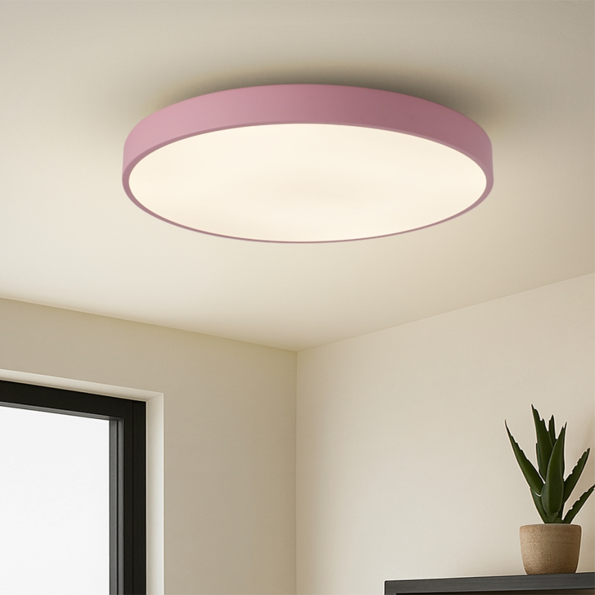 Brilagi - LED stropné svietidlo POOL LED/60W/230V 3000/4000/6000K priemer 60 cm ružová