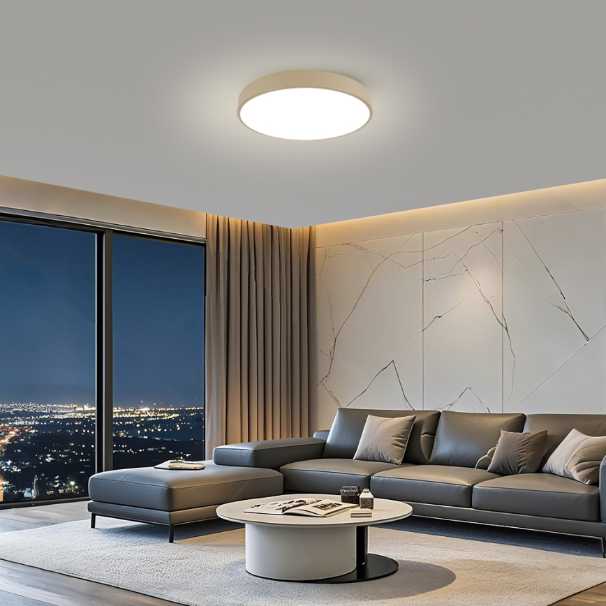 Brilagi - LED stropné svietidlo POOL LED/60W/230V 3000/4000/6000K pr. 60 cm béžové