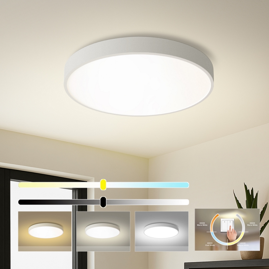 Brilagi - LED stropné svietidlo POOL LED/60W/230V 3000/4500/6000K pr. 60 cm biela