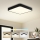 Brilagi - LED stropné svietidlo POOL SQUARE LED/36W/230V 3000/4000/6000K 40x40 cm čierne