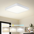 Brilagi - LED stropné svietidlo POOL SQUARE LED/48W/230V 3000/4000/6000K 50x50 cm biele