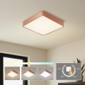 Brilagi - LED stropné svietidlo POOL SQUARE LED/48W/230V 3000/4000/6000K 50x50 cm bronzové